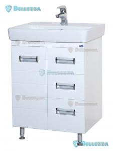 Тумба с раковиной Bellezza Сиена 70 белая