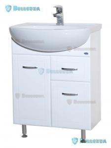 Тумба с раковиной  Bellezza Уют 60  с одним ящиком