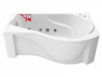 Акриловая ванна Капри 170х80 правая