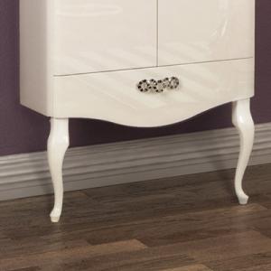 Ножки для мебели Акватон Венеция фигурные белые 1A155403XX010