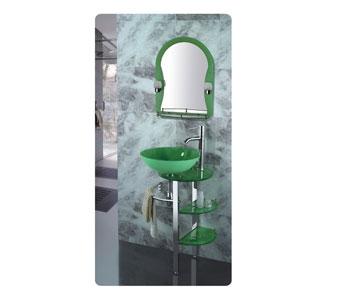 Стеклянная раковина Frap F159-46-36 45х40