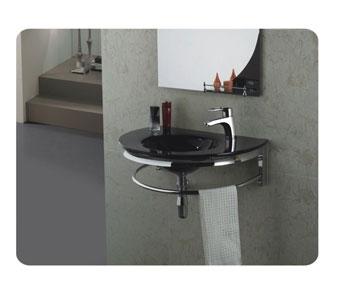 Стеклянная раковина Frap F152-31 72х52