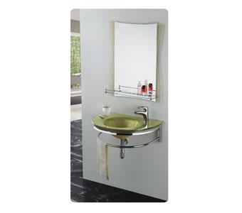 Стеклянная раковина Frap F152-11 72х52