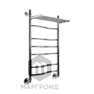 Полотенцесушитель Маргроид Вид Волна с полкой 100х50