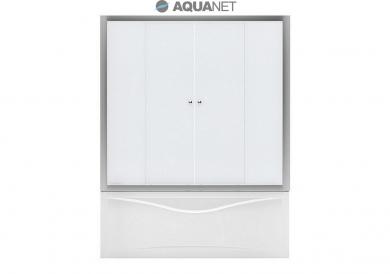 Шторка на ванну Aquanet AQ5 160, узорчатое стекло