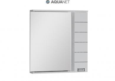 Зеркало Aquanet Доминика 80 LED белое