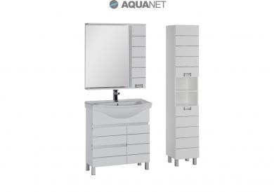 Комплект мебели Aquanet Доминика 80 с б\к белый