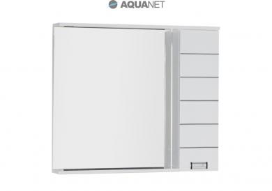 Зеркало Aquanet Доминика 100 LED белое