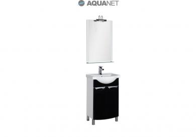 Комплект мебели Aquanet Асти 55 черный 2 дверцы