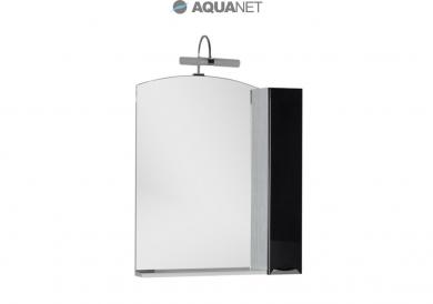 Зеркало-шкаф Aquanet Асти 75 черный