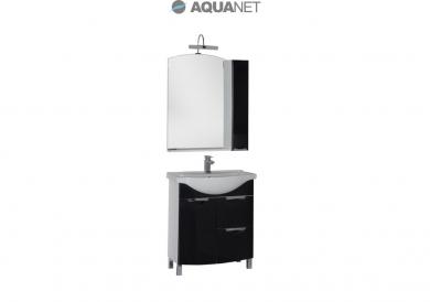 Комплект мебели Aquanet Асти 75 б\к черный