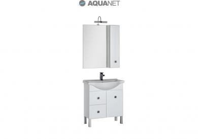 Комплект мебели Aquanet Стайл 75 белый 1 дверца 2 ящика
