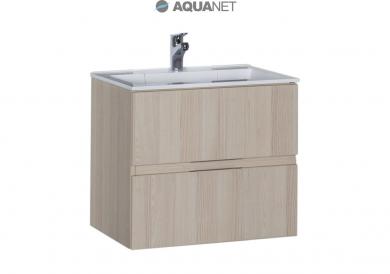 Тумба с раковиной Aquanet Алвита 60 ясень коимбра
