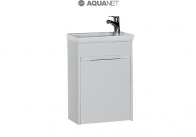 Тумба с раковиной Aquanet Дувр 45 белый