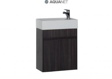 Тумба с раковиной Aquanet Лидс 50 эвкалипт мистери 