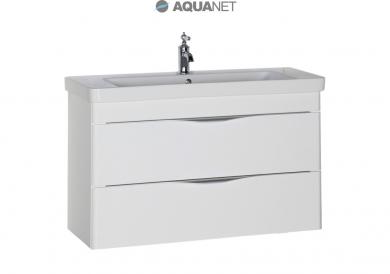 Тумба с раковиной Aquanet Орлеан 105 белый 