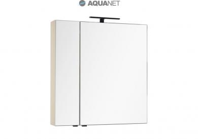 Зеркало-шкаф Aquanet Эвора 80 бежевый