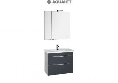 Комплект мебели Aquanet Эвора 80 серый антрацит