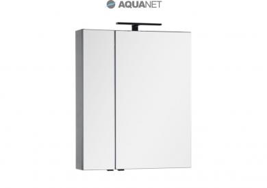 Зеркало-шкаф Aquanet Эвора 70 серый антрацит