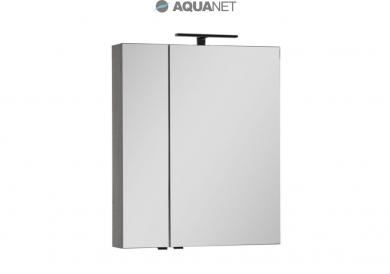 Зеркало-шкаф Aquanet Эвора 70 дуб антик