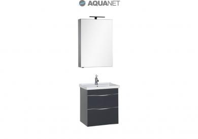 Комплект мебели Aquanet Эвора 60 серый антрацит