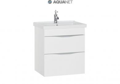 Тумба с раковиной Aquanet Эвора 60 белый