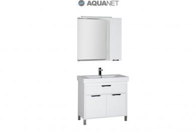 Комплект мебели Aquanet Гретта 90 белый
