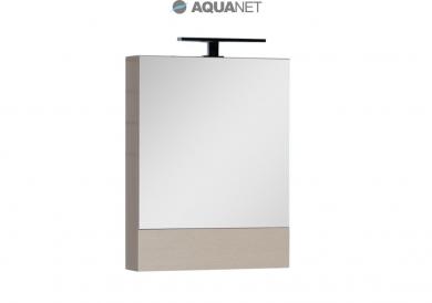 Зеркало-шкаф Aquanet Нота 50 светлый дуб