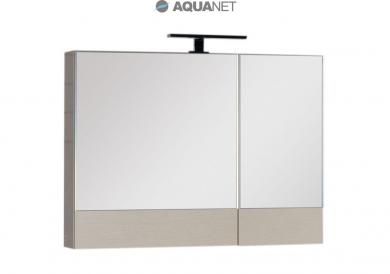 Зеркало-шкаф Aquanet Нота 90 белый