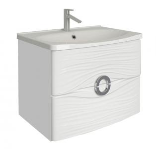 Тумба с раковиной1 Марка Ventoso 70 White