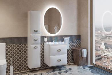 Комплект мебели 1 МаркаOvale 60П  White