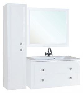 Комплект мебели Bellezza Милан 90 белый