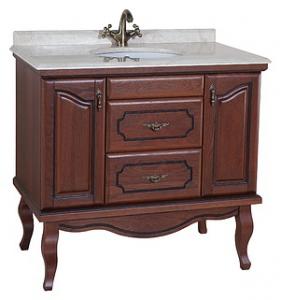 Тумба с раковиной Bellezza Рим 120 вишня