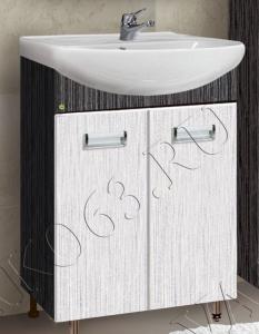 Тумба с раковиной Vako Титан 60 (Censania 60 Т) черная