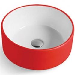 Раковина MELANA MLN-7078ARW 41х41 красная