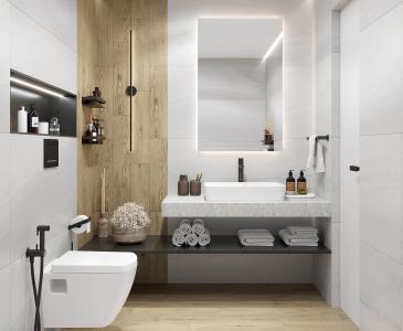 Керамогранит Urban dazzle bianco 